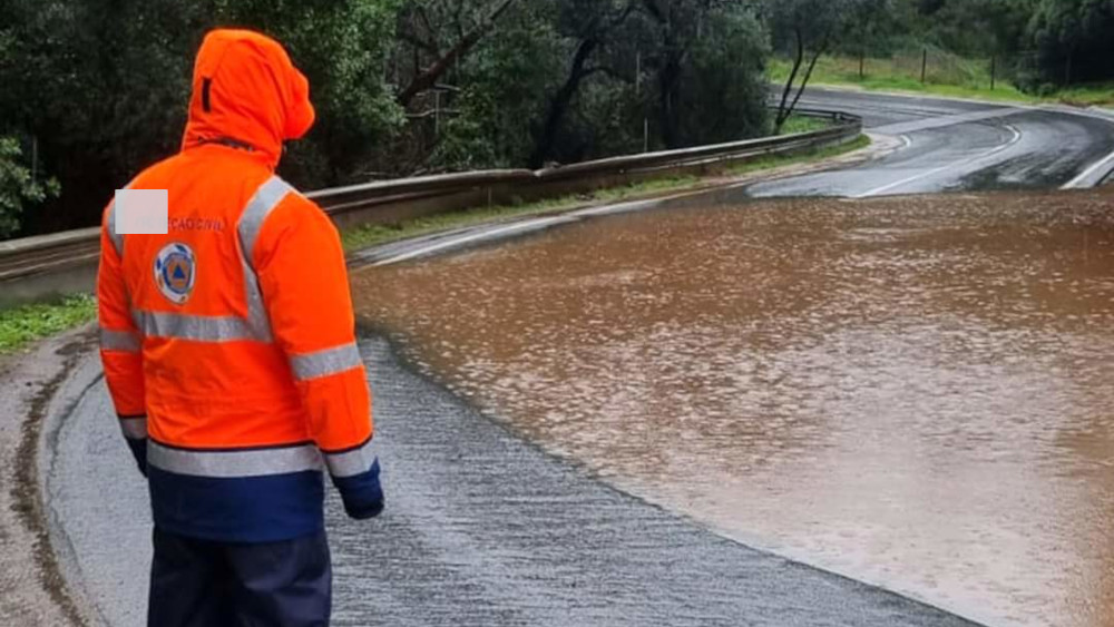  Estradas condicionadas devido a pluviosidade intensa