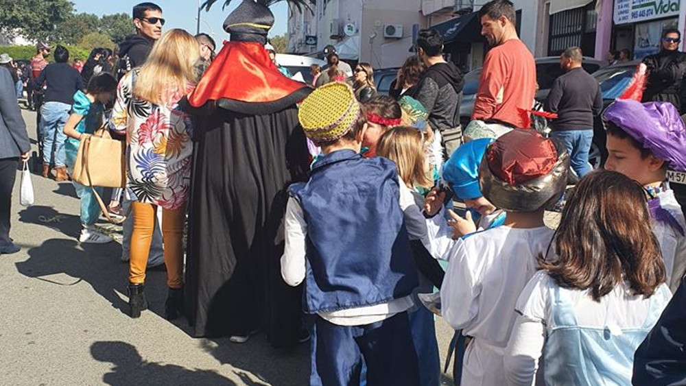 Carnaval das crianças no bairro Casal das Figueiras