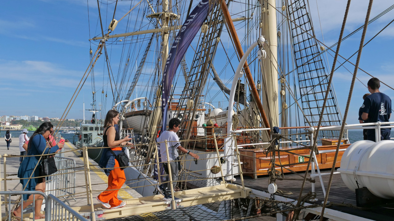 Semana do Mar: visitas a navios começaram com o Sørlandet