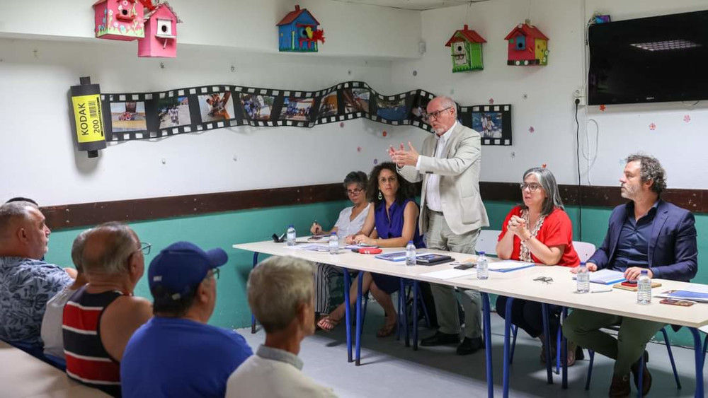 Reunião com os moradores do Bairro Grito do Povo