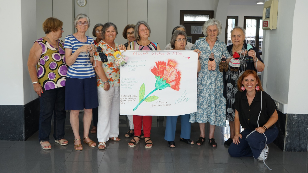 Centro Comunitário da União das Freguesias participa no Estendal da Liberdade