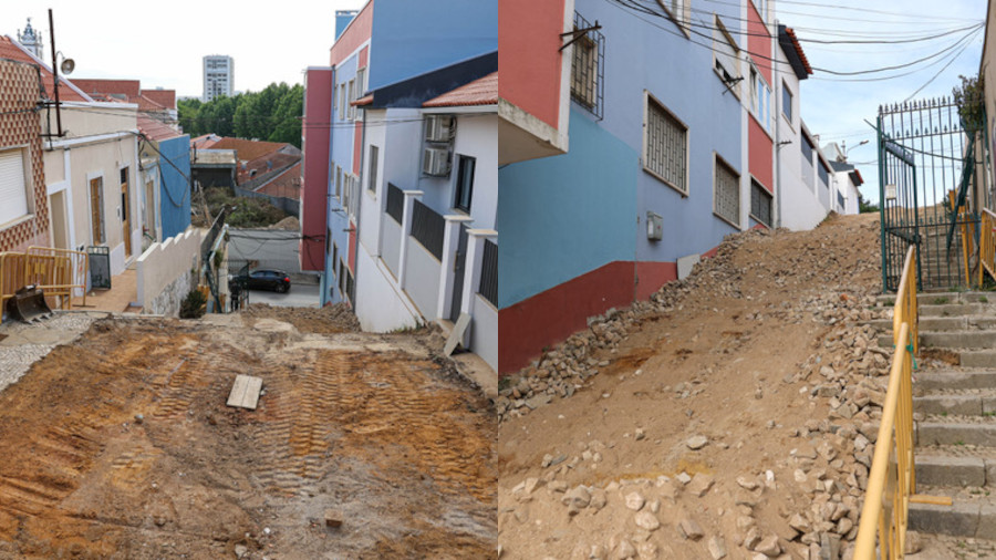 Requalificação da Rua das Carmelitas no Bairro de Troino