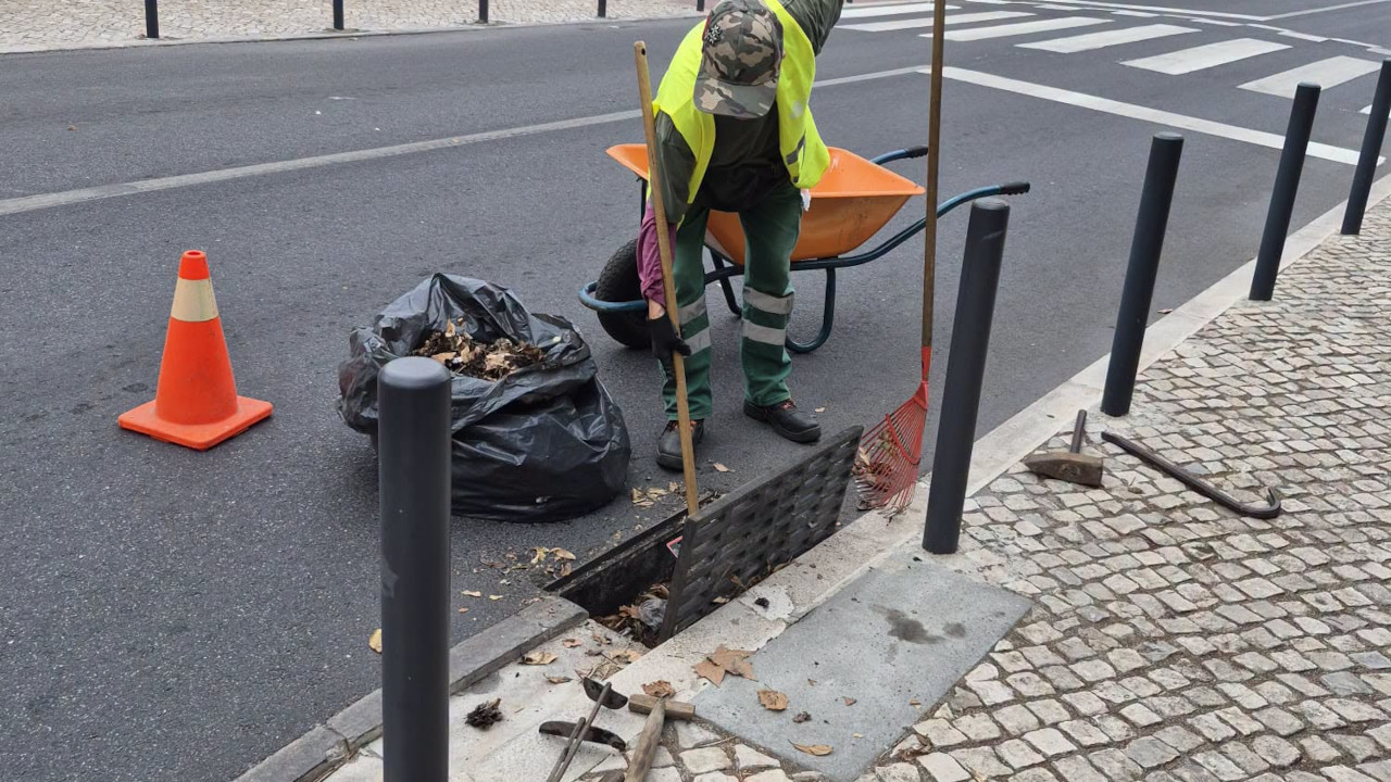 UF Setúbal realiza limpeza preventiva de sumidouros