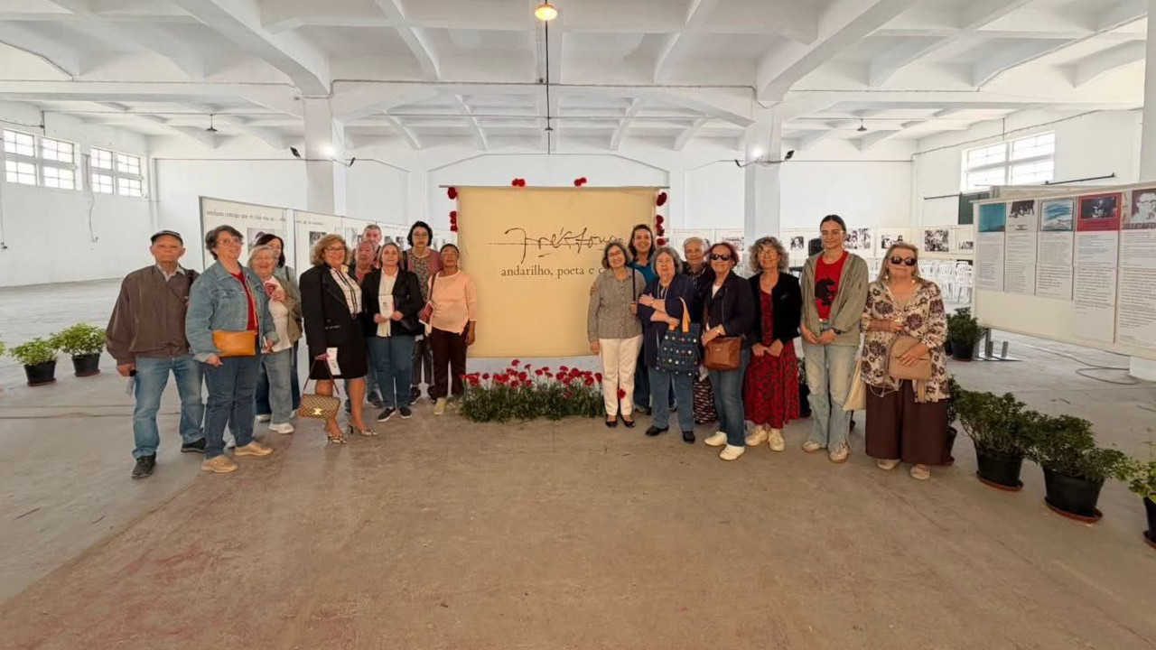 Visita à exposição “José Afonso: Andarilho, Poeta e Cantor